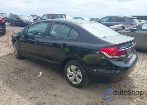 2014 Honda Civic Lx из США, поврежденный, VIN 19XFB2F51EE203464